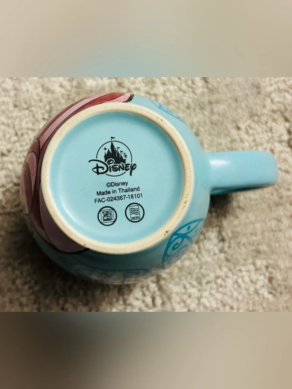 Disney Store Cheshire Cat Portrait Mug